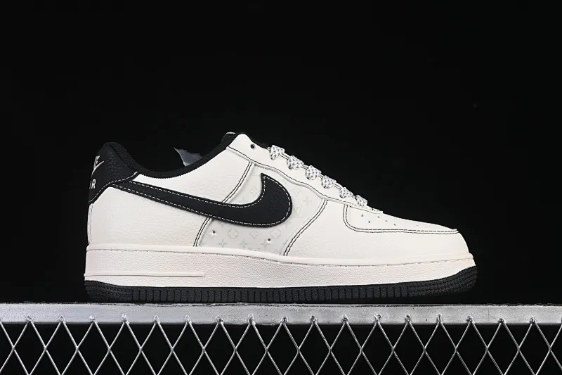 All categories Nk Air Force 1 Air Force series Nk Air Force 1 Low Air Force low top Nike Air Force 1'07 Low LV co-branded printed beige black and red Air Force 1 low-top casual sneakers MZ9588-812